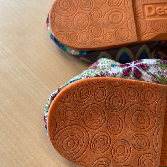 Desigual Canvas Ballet Flats - Picture 7 of 8